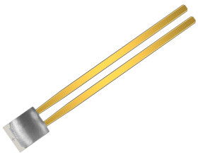 Czujnik RTD PT1000 długość 2.3mm średnica 2mm +300°C żyły 2 Mikroukład