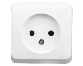 Prima Gniazdo pojedyncze b/u 16A IP20 białe GWN-120P WDE001000