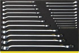 Stahlwille 96838771 TCS 14/21, 6-36MM Zestaw kluczy płasko oczkowych Rozmiar klucza (metryczny) (tylko do tytułu) 8 - 19