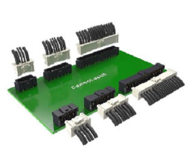 Zespół kablowy przewód-płytka, MicroSpace, raster: 1mm