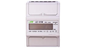 Licznik Energii Elektrycznej Zgodność Z Mid 1-Fazowy 100A 230V Rs-485 Modbus...