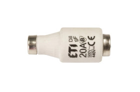 Wkładka bezpiecznikowa 20A DII gF / BiWts 500V AC/440V DC E27 002312106