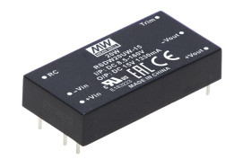 Przetwornica DC-DC, 20W, Uwe 8,5 do 160 V DC, Uwy 12V dc, Iwy 1.67A, MEAN WELL