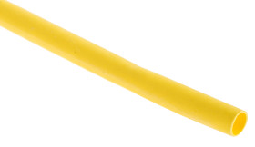 Zestaw rurek termokurczliwych średnica przed 2.4mm żółta średnica po skurczeniu 1.2mm Thomas & Betts 2:1 dł. 11.5m