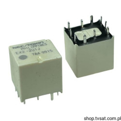EX2-2U1J-T EX2-2U1S Relay Ul=12V I=25A 1C SPDT Dual THT NEC