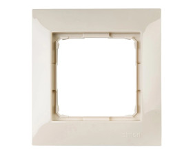 Simon 54 Premium Ramka pojedyncza kremowa /do karton-gips/ DRK1/41