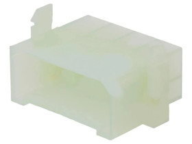 Osłona konektora męski do konektorów 6,3mm z zatrzaskiem 163008