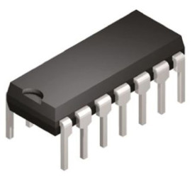 Sterownik bramki MOSFET 14-pinowy 1,2 A PDIP TC4468CPD CMOS 18V