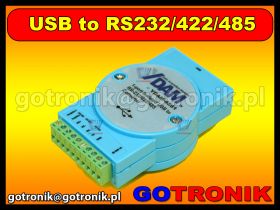 YDAM-4561 konwerter USB to RS232/RS422/RS485