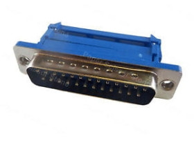 D-Sub 25 Canon wtyk zaciskany na taśme AWG28