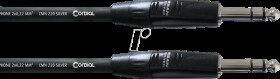 CIM 3 VV CORDIAL 1x 6.3 mm jack stereo, 1x 6.3 mm jack stereo, 3.00 m