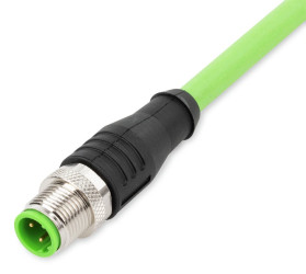 Kabel Ethernet Cat5e długość 5m Z zakończeniem WAGO Poliuretan