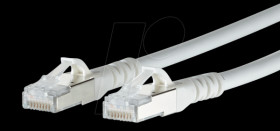 1308457088-E Patch cord RJ45 Cat.6A AWG26 S/FTP LSHF 7.0 m white