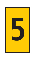 Oznacznik kabli z klipsem Zatrzask HellermannTyton zakres 4.3 → 5.3mm