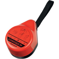 Maska oddechowa Klasyczny Czarny/czerwony Filtrujące urządzenie ucieczkowe