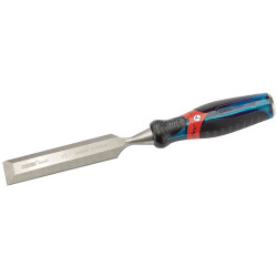 Draper Expert 24409 28mm Soft Grip &#x27;Pound Thru&#x27; Bevel Edge Wood Chisel