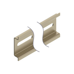 Szyna DIN szerokość 35mm długość 105mm wysokość 8mm Banner