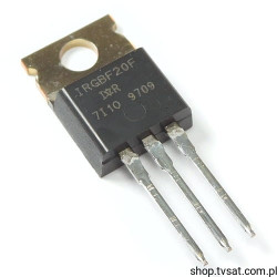 IRGBF20F 900V 5A 24W IGBT TO220 IR