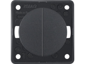 Integro Flow Wyłącznik wieloklawiszowy seryjny antracyt 936552505 HAGER