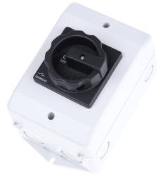 Przełącznik izolatora 3-biegunowy Siemens Montaż przedni 25A 10 kW IP65