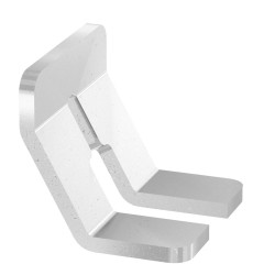 Podkładka termiczna Weidmüller poziomy: 1Śruba WQB 135A 400V