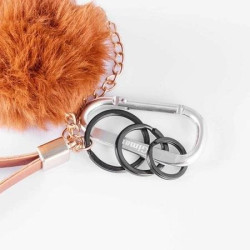 KÓŁKO SPRĘŻYNOWE DO KLUCZY BRELOK BLACK