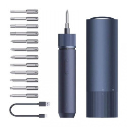 Akumulatorowy wkrętak precyzyjny HOTO QWLSD001 + zestaw bitów (niebieski)