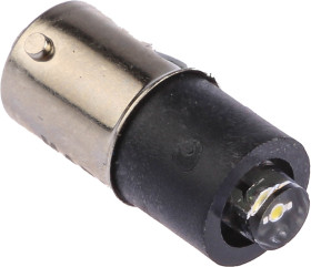 Żarówka sygnalizacyjna LED Biały 110V ac BA9s średnica 4.8mm długość 26mm