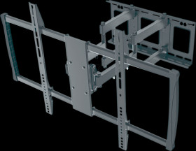 461221 TV wall mount 60" - 100", max. 80 kg, movable