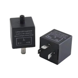 Przekażnik - przerywacz kierunkowskazów LED regulowany 0,1W-150W