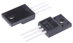 onsemi Tranzystor Darlingtona MJF122G 100 V 1 Otwór przelotowy TO-220 NPN 5 A HFE 1000 3-pinowy