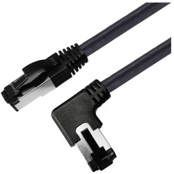 Maxtrack TI52-5L RJ45 Network cable patch cable CAT 8.1 S/FTP 5 m Black