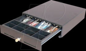 AC-3540BL Cash drawer, AC3540, anthracite