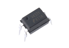 Transoptor FOD817A300 z tranzystorem 1-kanałowy DC DIP 4 onsemi