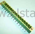 Listwa montaż. kątowa 14-zacisk. męska r = 5