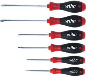 Screwdriver kit, PH1, PH2, PH3, PZ1, PZ2, PZ3, Phillips/Pozidriv, 311K6