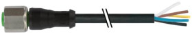 Przewód czujnik-siłownik ze złączem Złącze M12 liczba rdzeni 5 długość 10m Rodzaj A Żeńskie