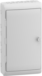 Control cabinet, 17 pre-punching, (H x W x D) 610 x 340 x 160 mm, IP65/IK09, polymer, light gray, 13196