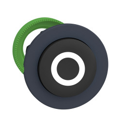 Przycisk, Ø 36.5mm, IP66, IP67, IP69K, kolor: Czarny, Schneider Electric, Harmony