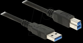 85070 Cable USB 3.0 Type-A male > USB 3.0 Type-B male 5.0 m black