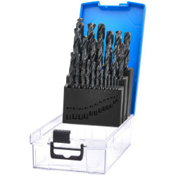 Draper 08853 Black HSS Drill Bit Set (25 Piece) - 08853