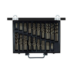Gedore RED 3301612 Twist Drill Set 170 Pieces &#xD8; 1-10mm 0.5 pitch