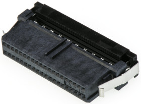 Złącze IDC 40-pinowe 2-rzędowe raster: 1.27mm Żeński Montaż na kablu TE Connectivity