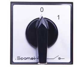 Łącznik krzywkowy 0-1 1P 25A do wbudowania ŁK25R-1.828P03