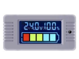 Miernik pojemności; naładowania akumulata 0-100V