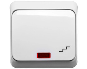 Prima Łącznik schodowy biały IP20 WNt-600PS WDE001061