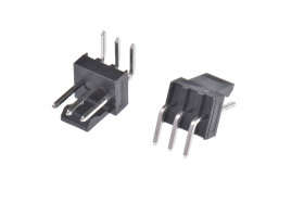 Złącze szpilkowe 3-pinowe KK 254 raster: 2.54 mm Kąt prosty 1-rzędowe Molex Otwór przelotowy250 V Bez osłony