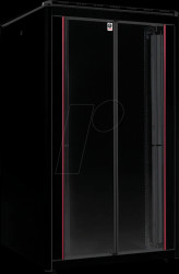 26210224 19-inch network cabinet, 26 U, 800 mm depth, black