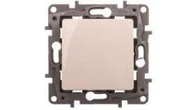 Niloe Przycisk Pojedynczy Podświetlany 6 A Kremowy 764622