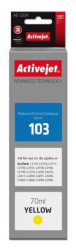 Tusz Activejet AE-103Y (zamiennik Epson 103 C13T00S44A Supreme 70 ml żółty)